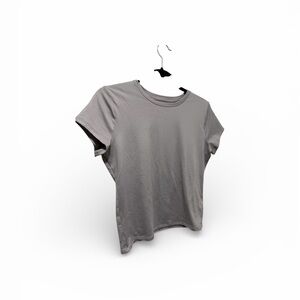 Hollister Seamless Fabric Crew Tee | Gray | Size Large | NWOT